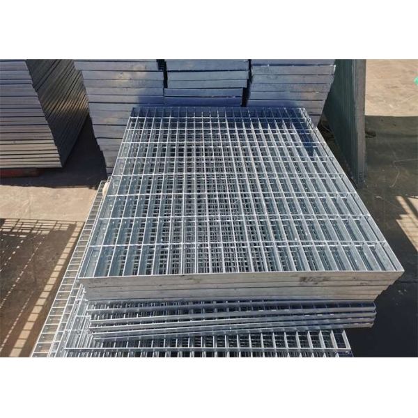 Thickened Hot Dip Galvanized Steel Grating Platform For Parking Lot