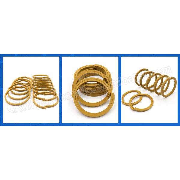 Ptfe Bronze Hydraulic Wear Ring Kzt Hydraulic Piston Oil Seals