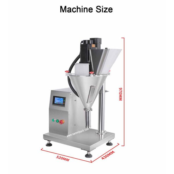 Wholesale Stainless Steel Multi-Function Semi Automatic Coffee Loading Machine Peptide Instant Pepper for Food Packaging