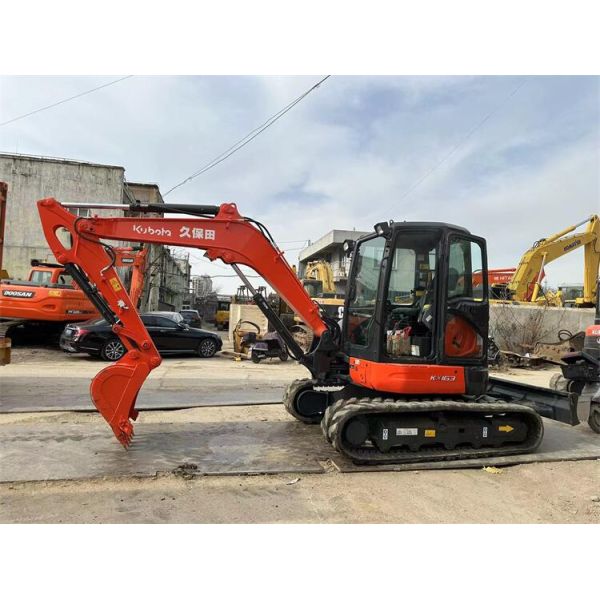 6ton Kubota KX163 Mini Crawler Used Excavator with Operating Weight 5520KG in Shanghai
