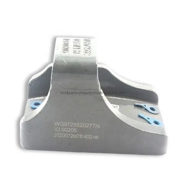 Sinotruk HOWO Truck Parts Left Rear Leaf Spring Bracket Wg9725520277 Steering Gear