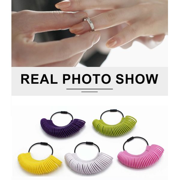 US/UK/HK size Jewelry Accessories Tools Plastic Ring Finger Gauge