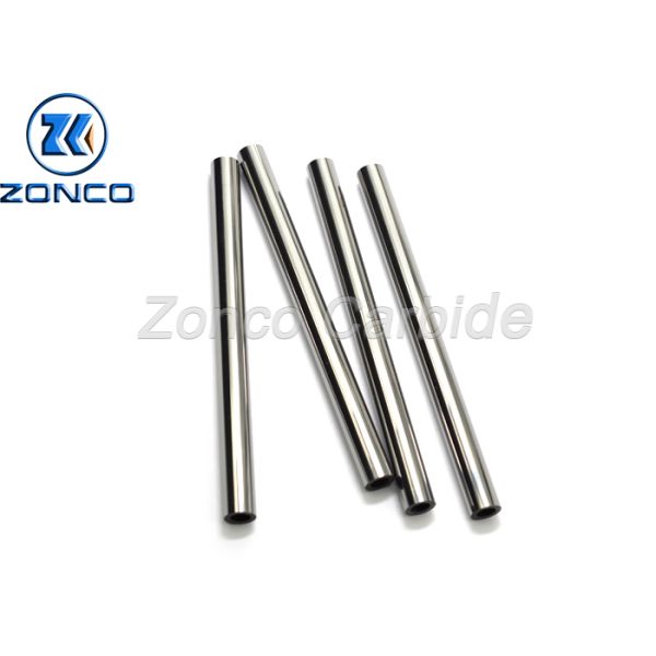 Polished Solid Carbide Round Blanks , Precision Tungsten Alloy Rod 14.2~14.6 G/Cm3