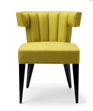 French solid birch wood dining chair dining room chair hotel luxury dining chair banquet dining chair