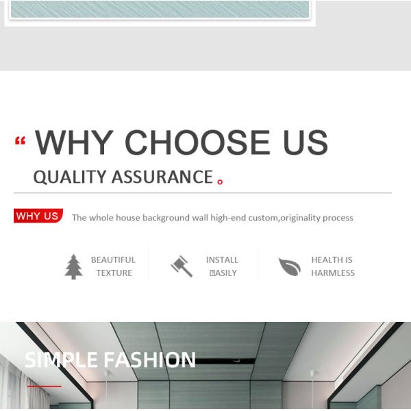 OEM Vintage Decorative Wood Grain Bamboo Charcoal Wood Veneer Wall Panel