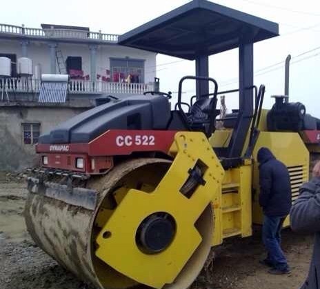 Used Road Roller Dynapac CC522 Douable Drum Roller Made in Sweden