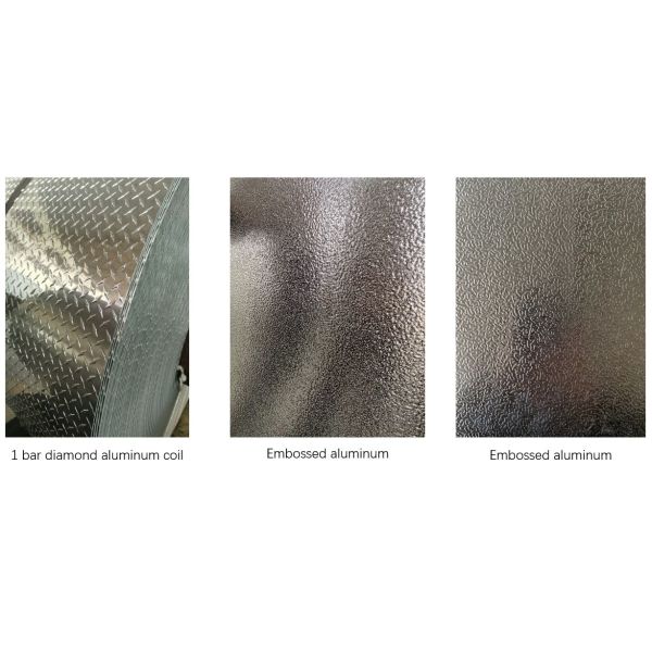 1050 1060 Aluminum Checkered Plate Diamond Sheet Embossed 0.8mm
