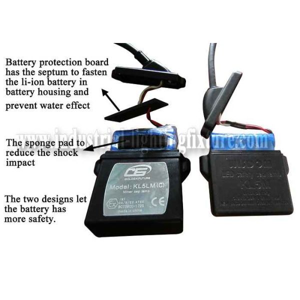 Bright Cord LED Mining Cap Lamp , Portable Led Miner Lamp Long Life