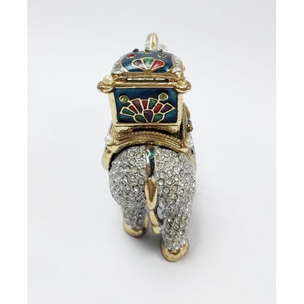 Elephant jewelry boxes rhinestone animal gift box for jewelry wedding gift