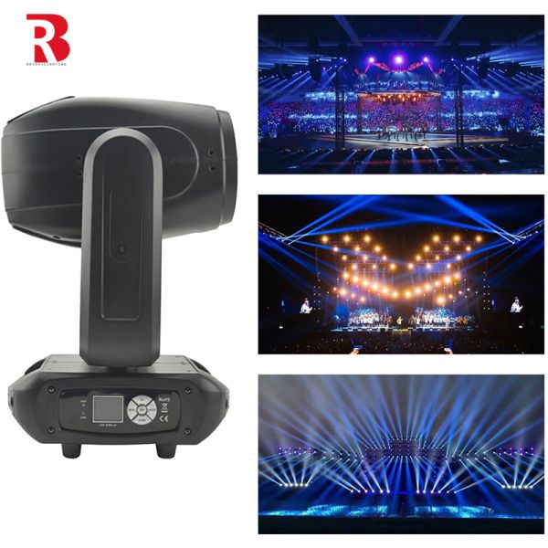 295W LED Wash Zoom Moving Head RDM Signal With A Fogging Mirror