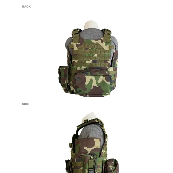 MTV08 Camouflage Breathable Tactical Vest with Molle system