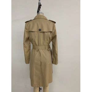 Windbreaker Ladies Long Trench Coat Office Lady Style Spring Season