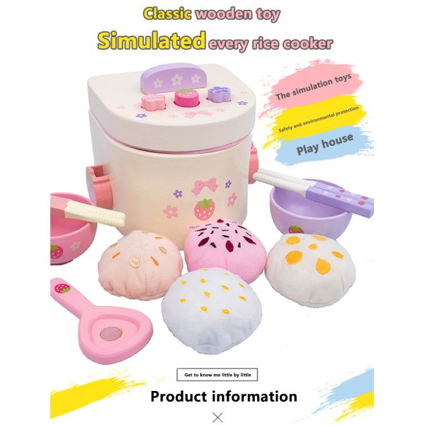 Kitchen Toy Set Girls Cooking Baby Developmental Toys Utensils Early Education