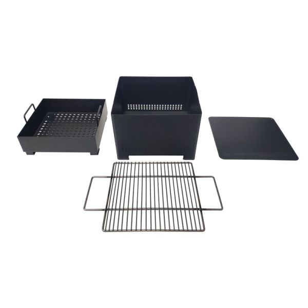 Small Foldable 1.0mm Stainless Steel Charcoal BBQ Grill