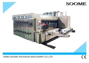 Quality Automatic Feeding Corrugated Paperboard Flexo Printing Slotting Machine wholesale