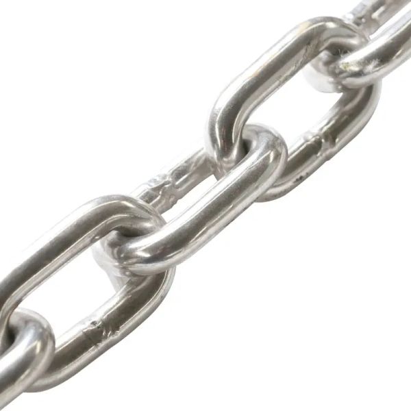 316 Stainless Steel Boats Anchor Chain DIN766 Standard for Ship Black Test load 48kN