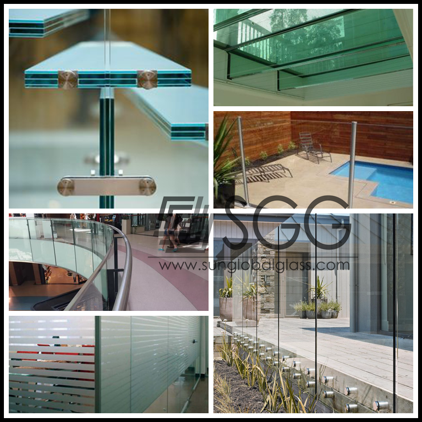 laminated glass milky white 8.38mm