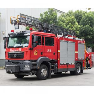 Quality SITRAK Aerial Ladder Rescue Fire Truck 60L/s For Fire Engine wholesale