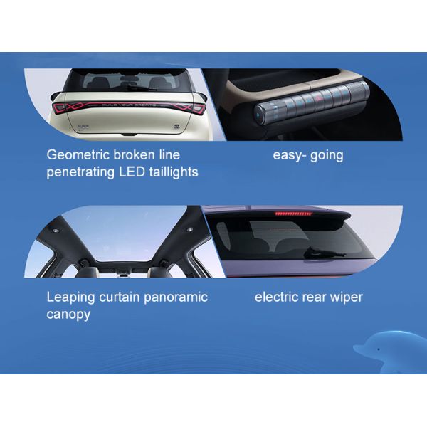 BYD Dolphin 2023 Chinese MINI Electric Car CLTC Pure Electric Cruising Range 420Km