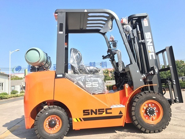 2.5 Tonelada Gpl Empilhadeira with Container Mast