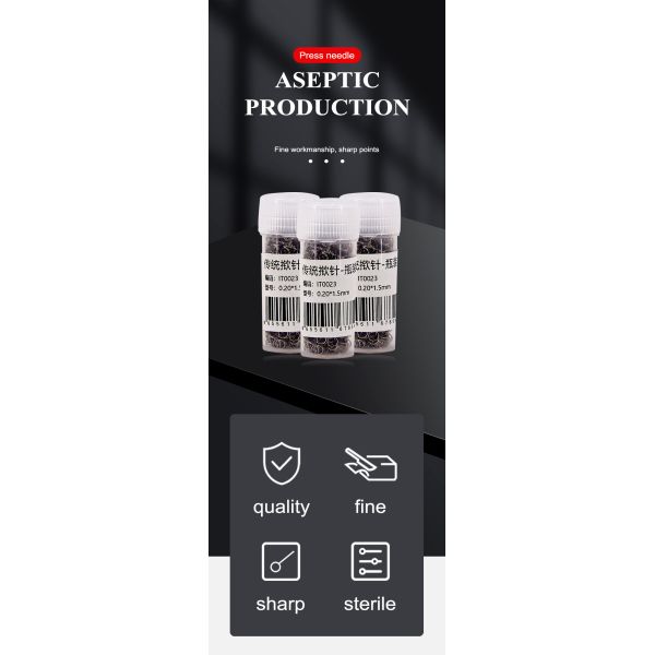 Intradermal Ear Press Needles Sterile Acupuncture Zhongyan Taihe