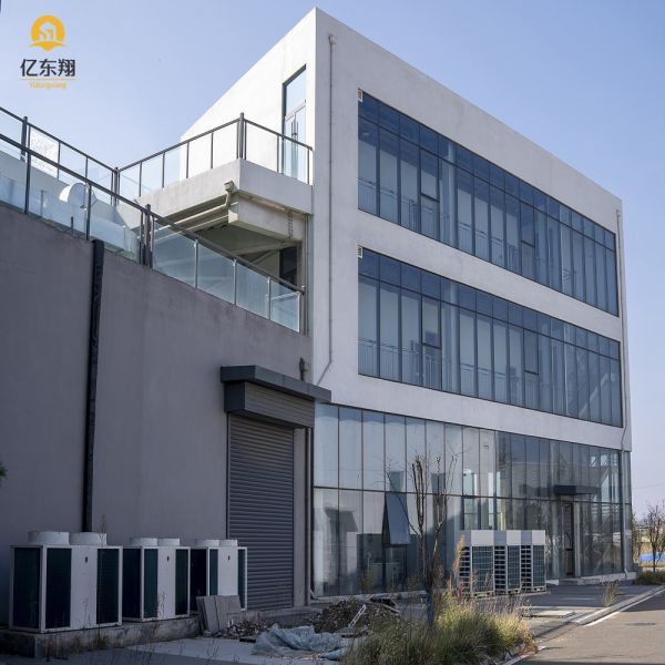 Multi Storey Steel Building with Q355 Q235 Frame and Sandwich Panel Cladding