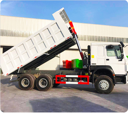 Manual Transmission Sinotruk Howo Tipper Truck 6X4 8X4 Euro 2 371hp/400HP 10 Wheeler Dump Truck with Gross Vehicle Weight 21-30T
