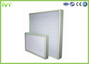 Quality Mini Pleat Operating Room HEPA Air Filter With Large Air Flow wholesale