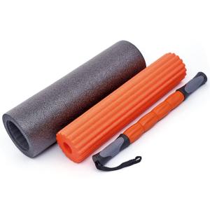 Quality 3 In1 Muscle Massage Foam Roller TPR Eva Hollow Colorful Yoga Exercise wholesale