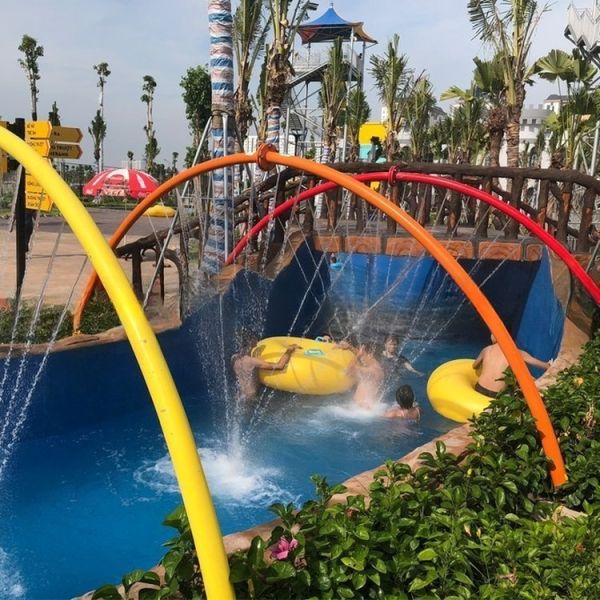 Exciting Lazy River of Relaxation for Water Amusement Play Park