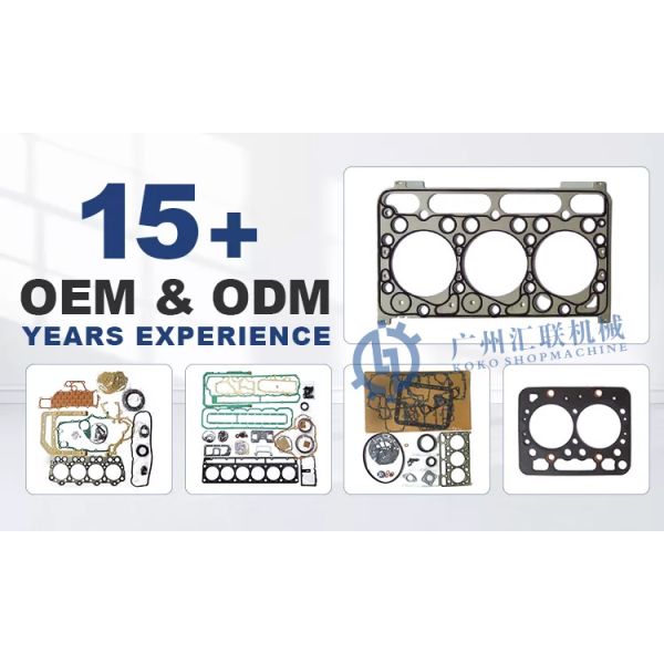 VOE 20798191 Engine Gasket Set Excavator Cylinder Head Gasket Kit VOE20798191