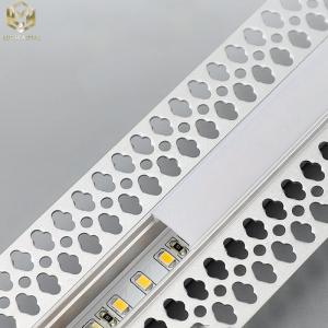 Quality Customized Aluminium Led Strip Profile 1m T3-T8 Andoized Finish wholesale