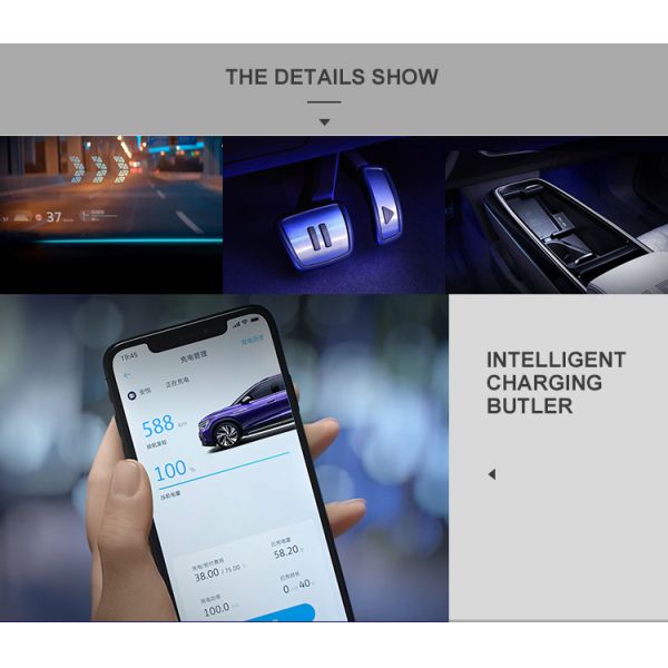 VW ID6X ID4X Automotive EV Four Wheel VW Electric Car 601KM