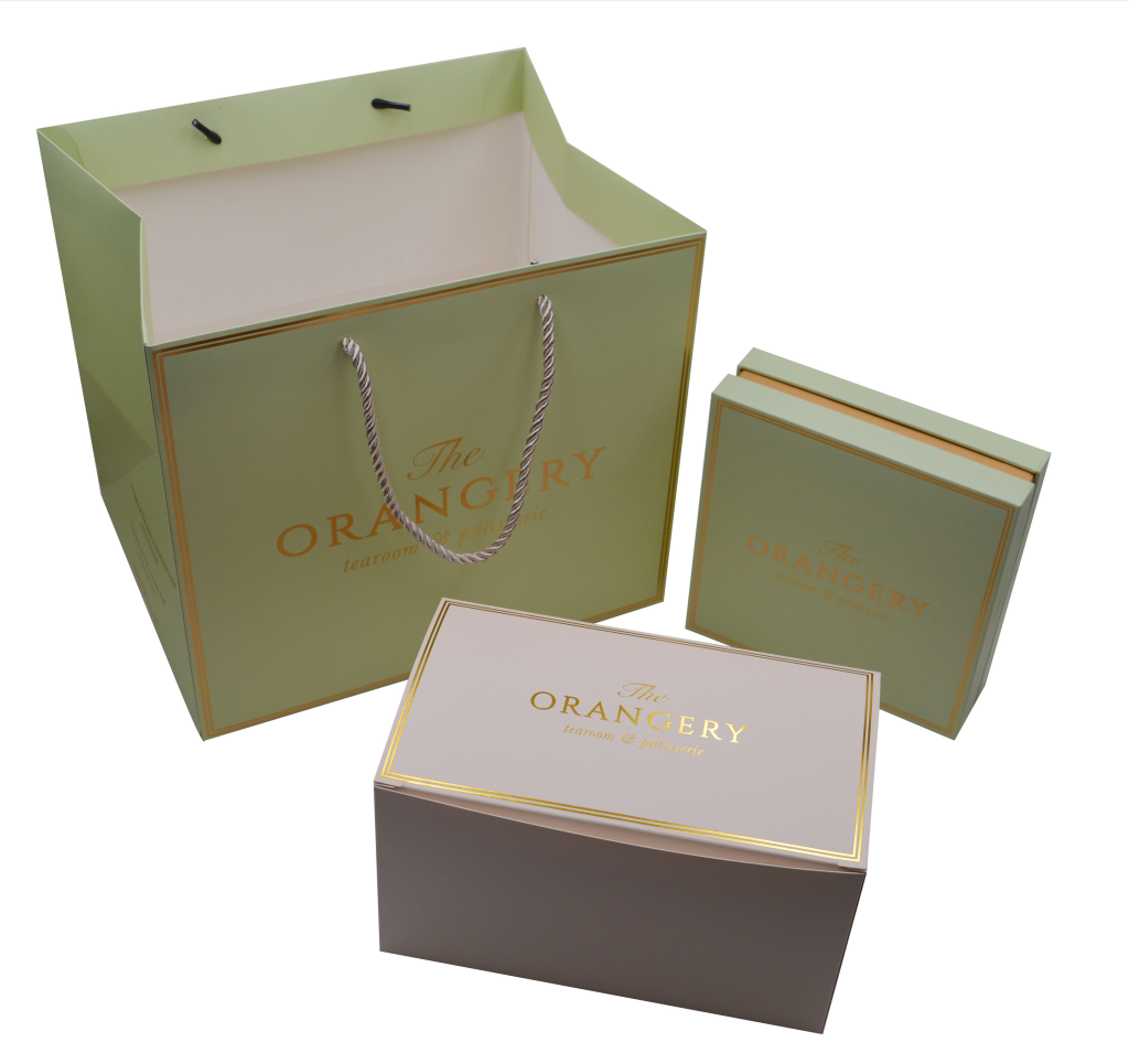 Custom Two Pieces Lid And Base Cardboard Macaron Gift Box Luxury