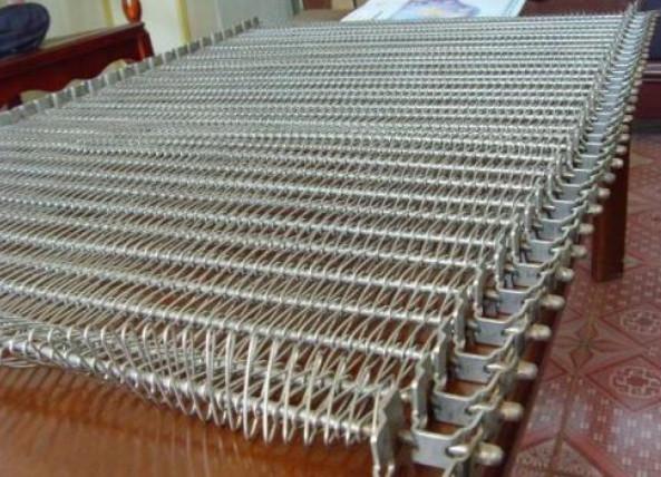 Cheap 316 Stainless Spiral Mesh Belt For Drying / Drying / Conveying Products for sale