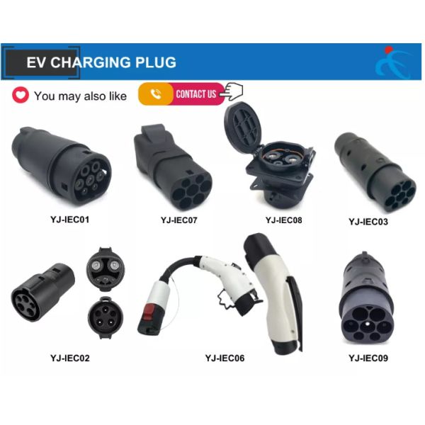 Receptacle Ev Charging Ev Charger Plug Socket Electrical Plug Industrial AC CE TUV type 2 ac socket