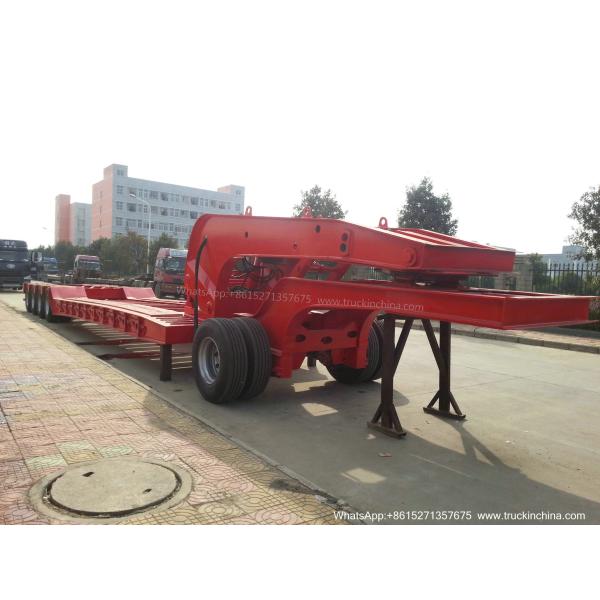 Gooseneck Lowbed Trailer Dolly for Heavy Duty Heavy Machine Lowbed Semi Trailer 80 ton 100Ton WhatsApp:8615271357675