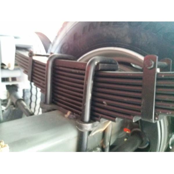 12M Length 3 Axles Lowboy Gooseneck Trailers With 2 / 3 Inch Bolted Type Kingpin