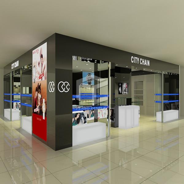 OEM Watch Display Showcase 1200mm High Countertop Jewellery Display Cabinet