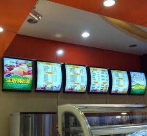 China RESTAURANT MENU BOARD,PICTURE MENU SLIM LIGHT BOX,fast food menu, KFC menu LED light box ,mcdonald's menu sign box on sale