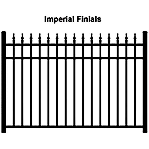 8ft Metal Residential Iron Wrought Fence Commerical Garden Privacy Fence Panels