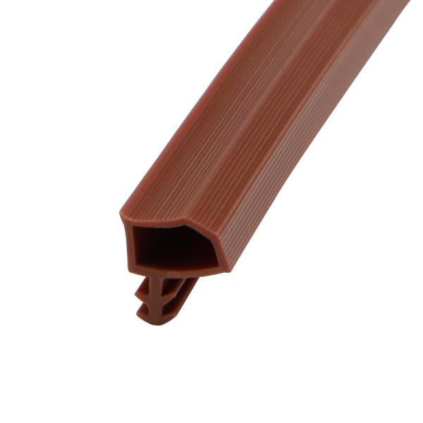 Irregular Shaped Wooden Door Seal Strip PVC Rubber Weather Stipping