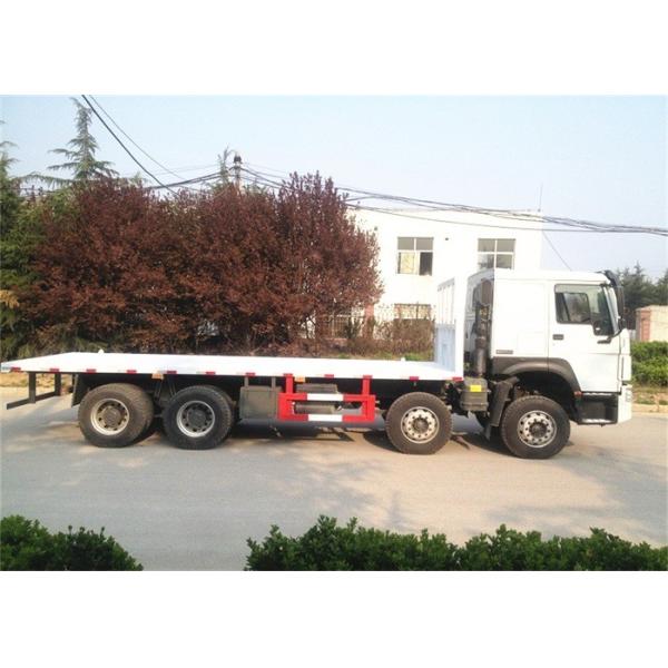 8x4 371hp 35t Flat Bed HOWO Cargo Truck