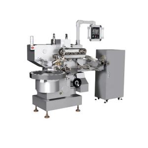 Quality Food Hot Chocolate Bombs Foil Wrapping Machine with Photoelectric Eye Tracking System wholesale