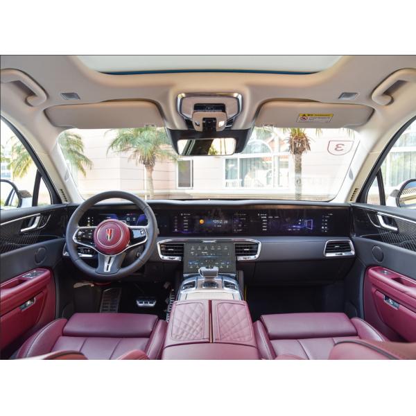 Left Drive 2023 Hongqi Ehs9 H5 7 Seat Electric Car SUV with Ternary Lithium Ion Battery