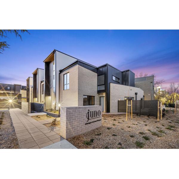 Stylish Townhouses Prefabricated Light Gauge Steel Frame Homes AS4600