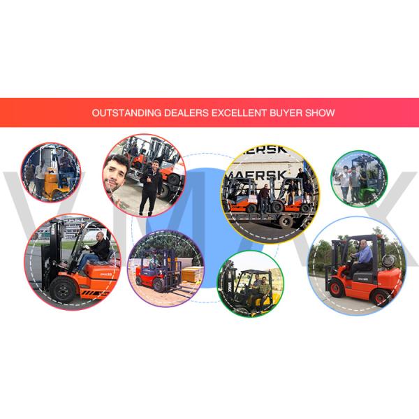 1.5 Ton Electric Battery Operated Forklift , AC Motor Propane Forklift Indoors CPD15