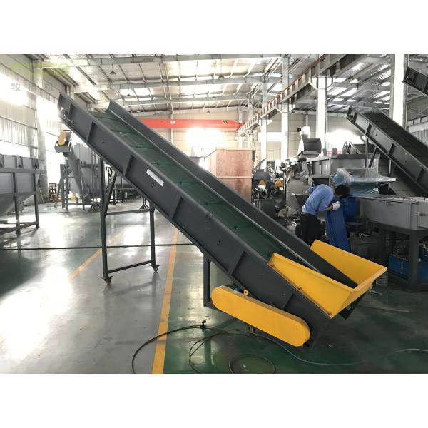 Rubber Portable Conveyor Belt For Baler Machine PP Bottle Transfer Conveyor