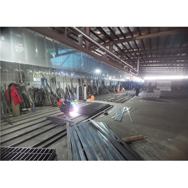 Anti Rust SS316 Floor Forge Walkway Steel Grating Serrated Bar