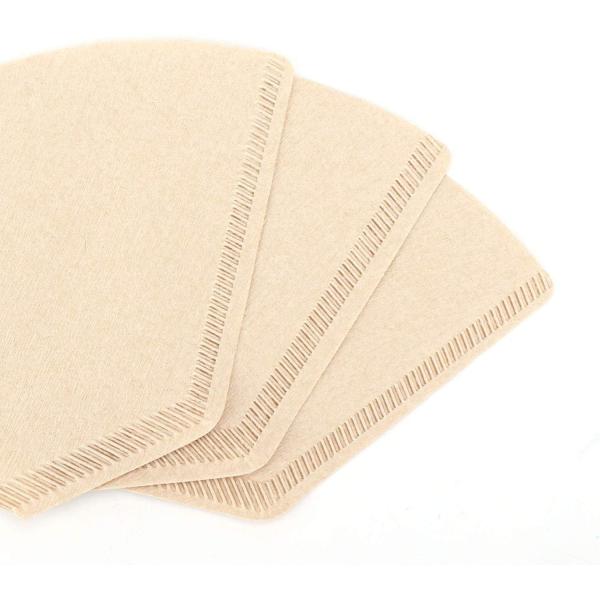 Disposable Drip Coffee Filter Paper Commercial Cone Shape Portable